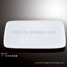 healthy fine white porcelain platter